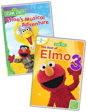 SALE OFF！新品北米版DVD！【セサミ・ストリート】 Sesame Street: Best Of Elmo 3/ Elmo's Musical Adventure