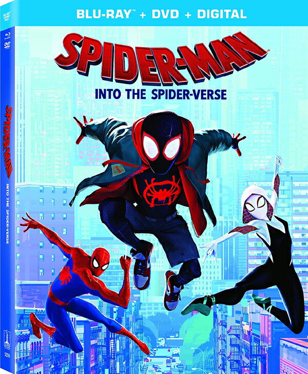 新品北米版Blu-ray！【スパイダーマン：スパイダーバース】 Spider-Man Into The Spider-Verse Blu-ray/DVD ！＜第91回アカデミー賞長編アニメーション賞受賞＞