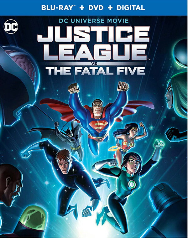 新品北米版Blu-ray！【ジャスティス リーグ VS. フェイタル ファイブ】 Justice League vs. The Fatal Five Blu-ray/DVD ！