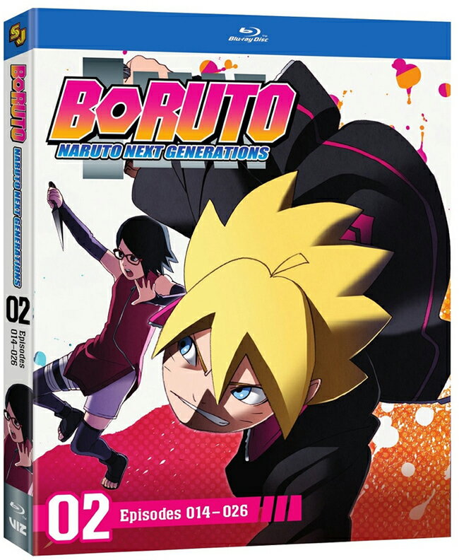 新品北米版Blu-ray！【BORUTO-ボルト- NARUTO NEXT GENERATIONS】【2】第14話〜第26話