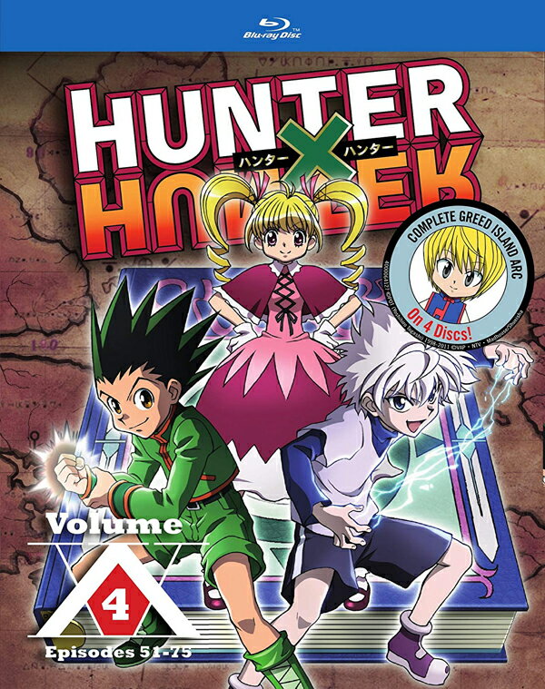 新品北米版Blu-ray！ 【HUNTER×HUNTER（ハンターハンター）】【4】第51話〜第75話！