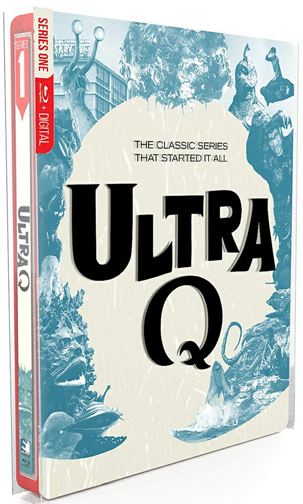 北米版Blu-ray【ウルトラQ：コンプリート・シリーズ】 Ultra Q - The Complete Series [Blu-ray] Limited SteelBook Edition