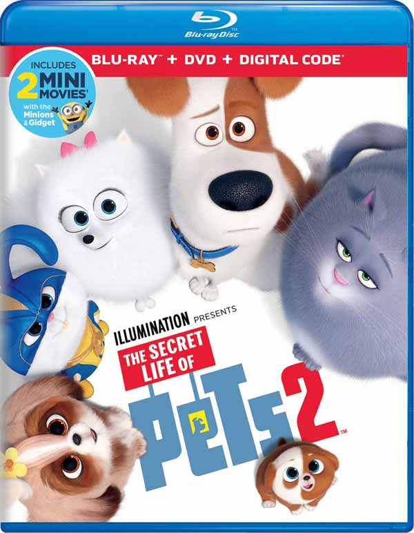 新品北米版Blu-ray！【ペット2】 The Secret Life of Pets 2 [Blu-ray/DVD]！