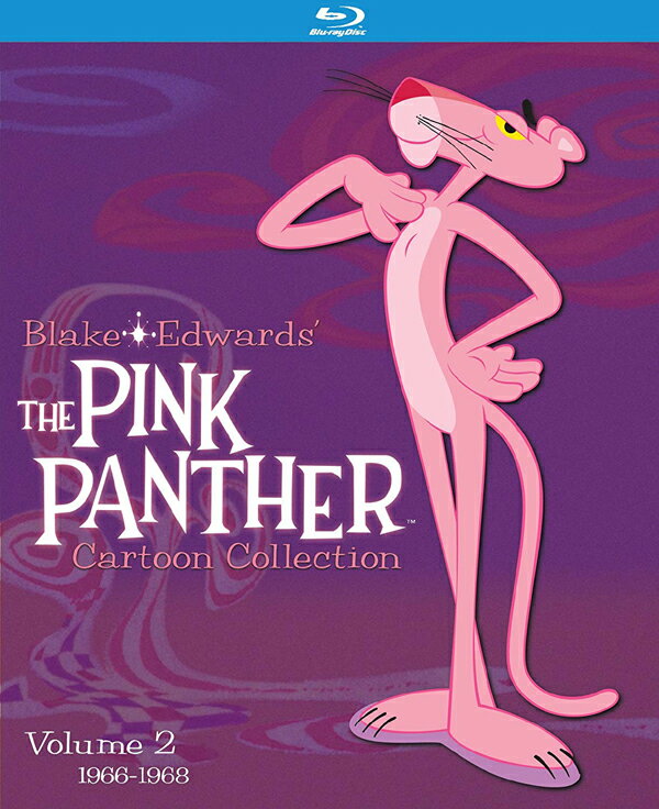 【こちらの商品はお取り寄せの商品になります。入荷の目安：1〜3週間】 ※万が一、メーカーに在庫が無い場合はキャンセルとさせて頂く場合がございます。その際はご了承くださいませ。 The Pink Panther Cartoon Collection: Volume 2 (1966-1968) ピンクパンサー：カートゥーン・コレクション2 [ US / KL Studio Classics / Blu-ray ] 新品！ ※アメリカ盤ブルーレイですが、国内ブルーレイデッキで日本盤ブルーレイと同じようにご覧頂けます。 ※アメリカ盤につき日本語字幕はございません。 『ピンクの豹』映画シリーズのオープニングアニメーションに登場するキャラクター、ピンクパンサーを主人公にしたカートゥーン・アニメーション『ピンクパンサー：カートゥーン・コレクション2』の北米版ブルーレイ！！ 【仕様】 ■音声：英語 ■字幕：英語 ■ディスク枚数：1枚 ■収録時間：本編125分 【Special Features】 ・20 Shorts In Chronological Order (21-40) - All With Original Audio (No Laugh Tracks) Audio Commentaries For Selected Films By Author Mark Arnold, Historian Jerry Beck, Filmmaker Greg Ford, Cartoon Writer William Hohauser, And Veteran Depatie-Freleng Storymen Tony Benedict And Art Leonardi ・Pink Outs (TV Version) ・From Page To Screen - In The Pink (5:26) ・From Page To Screen - The Pink Blueprint (6:22)　