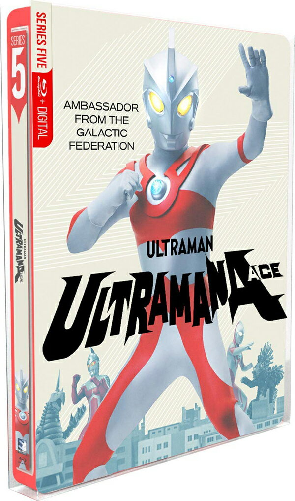 北米版Blu-ray【ウルトラマンA：コンプリート シリーズ】 Ultraman Ace: The Complete Series Blu-ray Limited SteelBook Edition