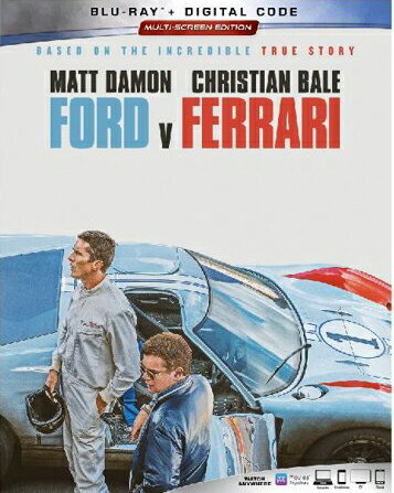 新品北米版Blu-ray！【フォードvsフェラーリ】 Ford V Ferrari [Blu-ray]！