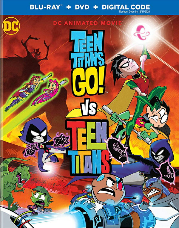 新品北米版Blu-ray！【ティーン・タイタンズGO！Vs. ティーン・タイタンズ】 Teen Titans Go! Vs. Teen Titans [Blu-ray/DVD]！