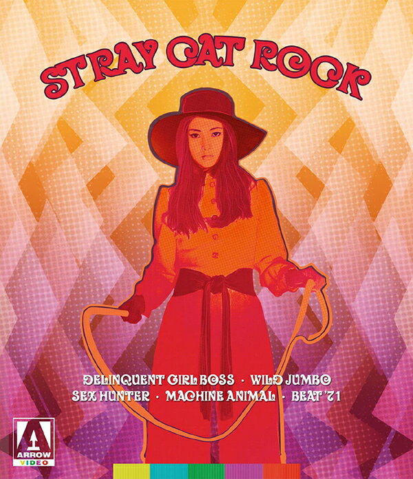 Stray Cat Rock Collection [Blu-ray] 『女番長 野良猫ロック』『野良猫ロック ワイルド・ジャンボ』『野良猫ロック セックス・ハンター』『野良猫ロック マシン・アニマル』『野良猫ロック 暴走集団'71』 [ US / Arrow Video / Blu-ray ] 新品！ ※アメリカ盤ブルーレイですが、国内ブルーレイデッキで日本盤ブルーレイと同じようにご覧頂けます。 ※日本盤と同じように日本語音声でご覧頂けます。 野良猫ロックのシリーズ全5作を収録した北米版ブルーレイ！！ 【収録作品】 ■女番長 野良猫ロック 出演: 和田アキ子, 梶芽衣子, 和田浩治, 范文雀, 藤竜也 監督: 長谷部安春 孤独なアウトローたちの“破壊”と“破滅”を描き、海外でも圧倒的な人気を誇る70年代カルトシリーズ「野良猫ロック」の第1弾。 ■野良猫ロック ワイルド・ジャンボ 出演: 梶芽衣子, 藤竜也, 范文雀, 地井武男, 和田アキ子 監督: 藤田敏八 孤独なアウトローたちの“破壊”と“破滅”を描き、海外でも圧倒的な人気を誇る70年代カルトシリーズ「野良猫ロック」の第2弾。 ■野良猫ロック セックス・ハンター 出演: 梶芽衣子, 藤竜也, 岡崎二朗, 安岡力也, ゴールデンハーフ 監督: 長谷部安春 孤独なアウトローたちの“破壊”と“破滅”を描き、海外でも圧倒的な人気を誇る70年代カルトシリーズ「野良猫ロック」の第3弾。 ■野良猫ロック マシン・アニマル 出演: 梶芽衣子, 藤竜也, 岡崎二朗, 范文雀 監督: 長谷部安春 孤独なアウトローたちの“破壊”と“破滅”を描き、海外でも圧倒的な人気を誇る「野良猫ロック」シリーズの第4弾。 ■野良猫ロック 暴走集団'71 出演: 原田芳雄, 藤竜也, 梶芽衣子, 地井武男 監督: 藤田敏八 孤独なアウトローたちの“破壊”と“破滅”を描き、海外でも圧倒的な人気を誇る「野良猫ロック」シリーズの最終章。 【仕様】 ■音声：日本語 ■字幕：英語 ■収録時間：本編417分 【Special Features】 ・High Definition Blu-ray (1080p) presentations of all five films in the Stray Cat Rock series ・Original uncompressed PCM Mono audio ・Optional English subtitles ・Interview with Yasuharu Hasebe, director of Delinquent Girl Boss, Sex Hunter and Machine Animal ・Interview with actor Tatsuya Fuji, star of all five films ・Interview with actor Yoshio Harada, star of Beat 71 ・Original Trailers ・Reversible sleeve featuring two artwork choices　