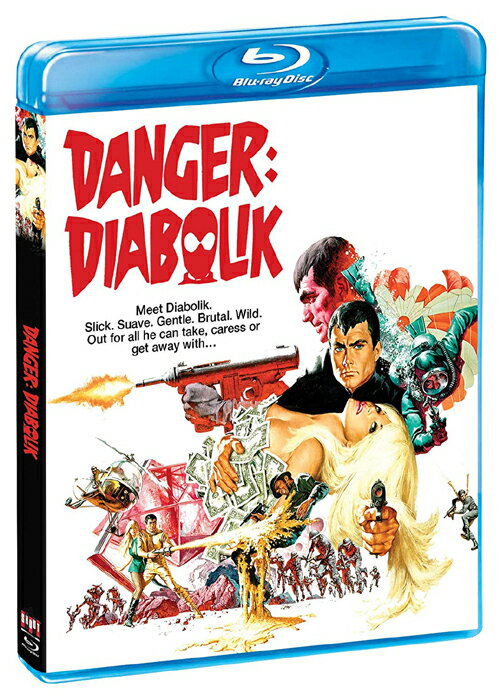 新品北米版Blu-ray！【黄金の眼】Danger: Diabolik [Blu-ray]！＜マリオ・バーヴァ監督作品＞
