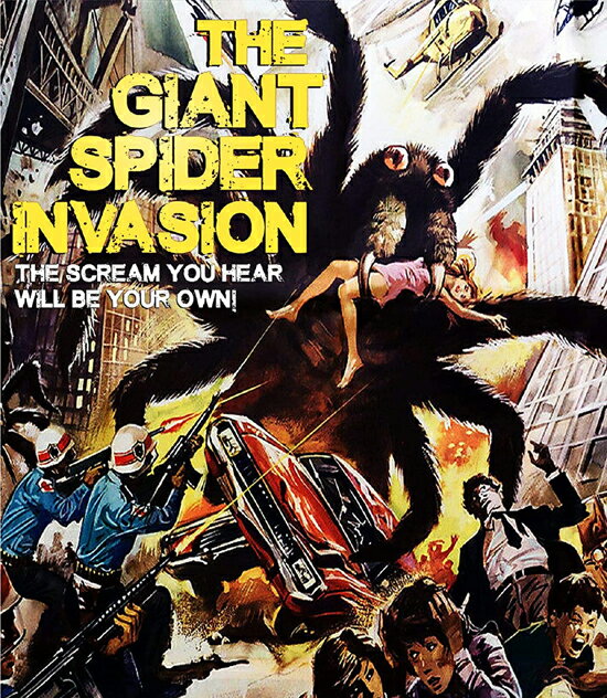 新品北米版Blu-ray！【ジャイアント・スパイダー／大襲来】 The Giant Spider Invasion [Blu-ray]！