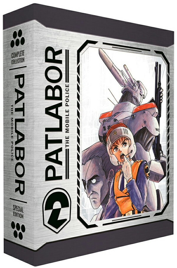 新品北米版Blu-ray！【機動警察パトレイバー スペシャル・エディション】 ＜『機動警察パトレイバー ON TELEVISION 全47話』『機動警察パトレイバー NEW OVA 全16話』『機動警察パトレイバー アーリーデイズ 全7話』『機動警察パトレイバー 劇場版 全3作』＞のサムネイル
