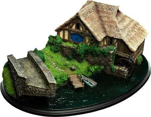 WETA Workshop Polystone - Hobbit Environment - Hobbiton Mill and Bridge ＜ホビット/ロード・オブ・ザ・リング＞ 31cm x 13cm x 17.5cm(WxHxD)