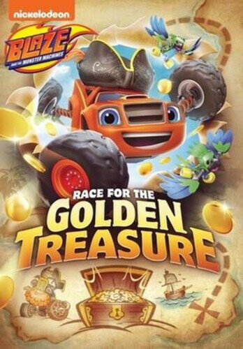 北米版DVD!Blaze And The Monster Machines: Race For The Golden Treasure!<ブレイズ&モンスター・マシン>