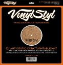 ＜ターンテーブルマット（コルク）2mm＞ Vinyl Styl 12 Anti-Static Cork Turntable Mat