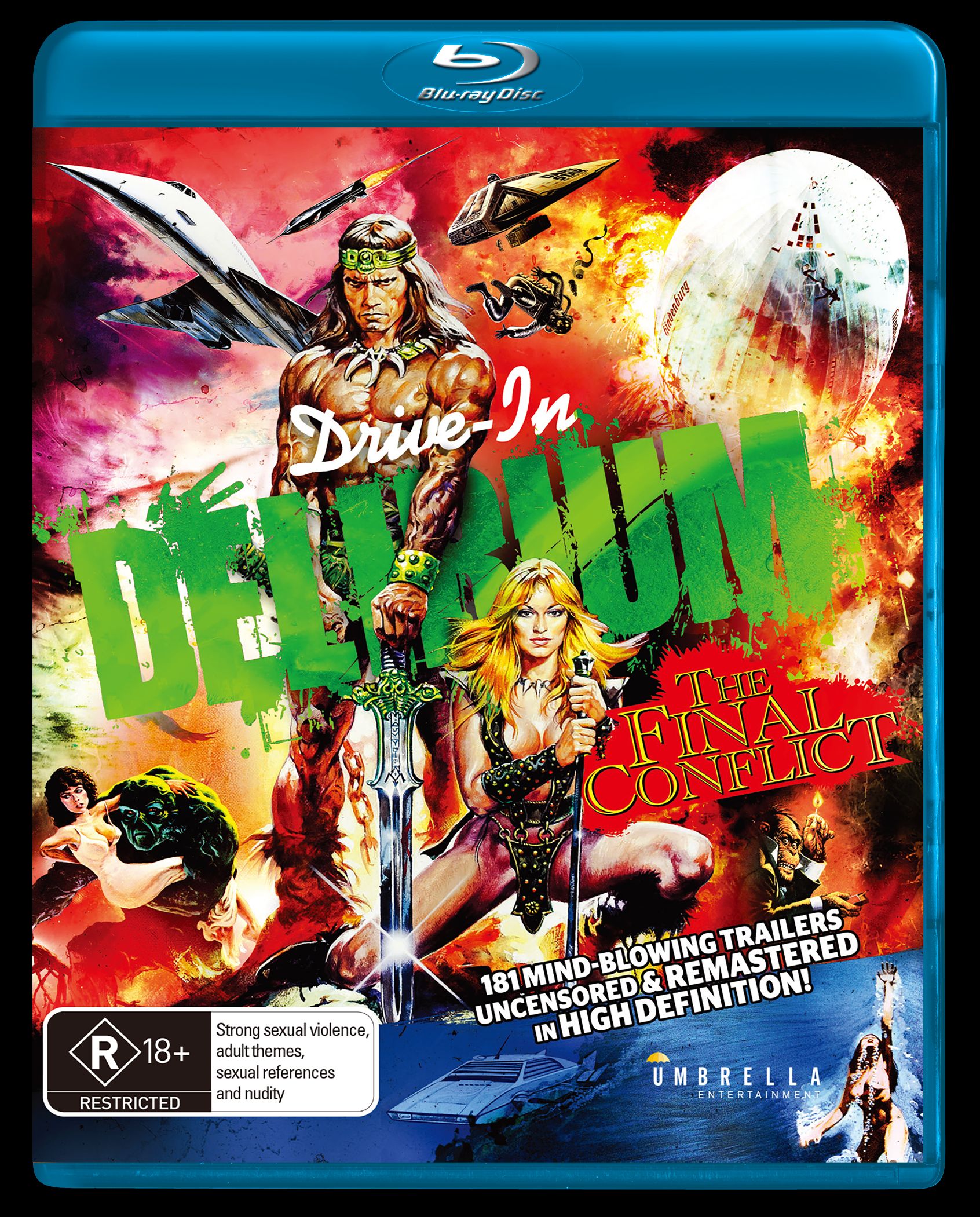 新品Blu-ray！Drive In Delirium: The Final Conflict ！＜高画質特盛り（6時間以上！）予告編集＞