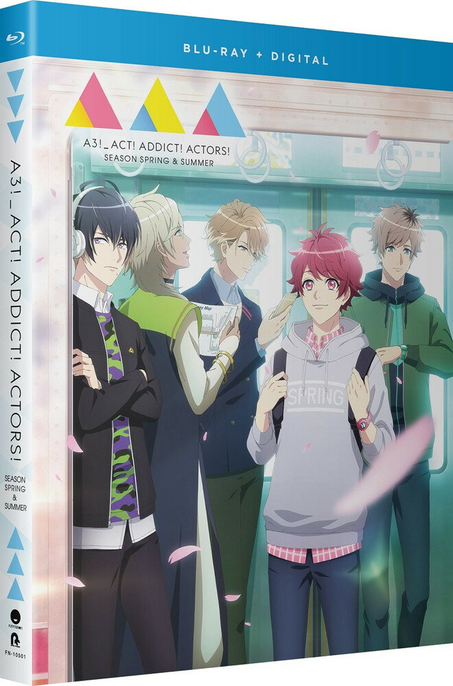 新品北米版Blu-ray！【A3!（エースリー）SEASON SPRING & SUMMER 】全12話！