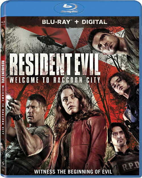 新品北米版Blu-ray！【バイオハザード：ウェルカム トゥ ラクーンシティ】Resident Evil: Welcome To Raccoon City Blu-ray ！