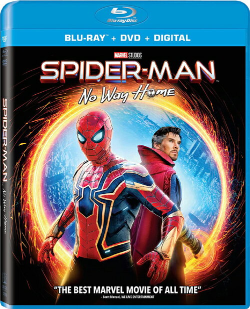 新品北米版Blu-ray！【スパイダーマン：ノー・ウェイ・ホーム】Spider-Man: No Way Home [Blu-ray/DVD]！