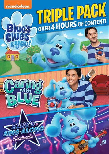 新品北米版DVD！Blue's Clue's And You - Triple Pack！＜ブルーズ・クルーズ&You!＞