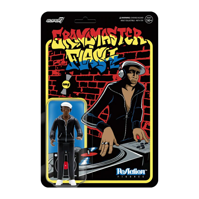 ■Super7 - Grandmaster Flash ReAction Figure Wave 1 - Grandmaster Flash ＜グランドマスター・フラッシュ＞ スーパー7 リアクション フィギュア