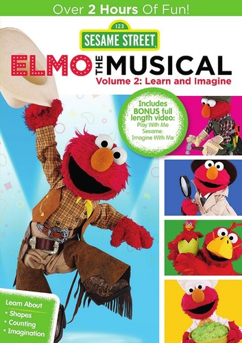 北米版DVD！【セサミ・ストリート】Sesame Street: Elmo the Musical: Volume 2: Learn and Imagine