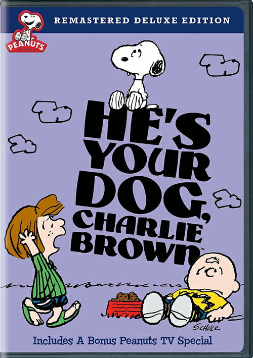 【こちらの商品はお取り寄せ商品となります。入荷の目安：1～3週間】 ※万が一、メーカーに在庫が無い場合はキャンセルとさせて頂く場合がございます。その際はご了承くださいませ。 He's Your Dog Charlie Brown いたずらスヌーピー（1968） [ US / Warner Home Video　/ DVD ] 新品！ ※こちらのDVDはリージョンコード(DVD地域規格)が【1】になります。 日本製のデッキではご覧頂けませんのでご注意下さい。 リージョンコードフリーのDVDデッキなど対応機種でご覧下さい。 ※アメリカ盤につき日本語音声、日本語字幕はございません。 『いたずらスヌーピー』の北米版DVD！！ 【仕様】 ■音声：英語 ■字幕：英語　