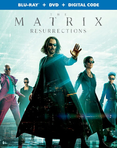 新品北米版Blu-ray！【マトリックス レザレクションズ】The Matrix Resurrections [Blu-ray/DVD]！