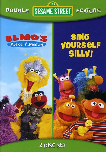【こちらの商品はお取り寄せの商品になります。入荷の目安：1〜3週間】 ※万が一、メーカーに在庫が無い場合はキャンセルとさせて頂く場合がございます。その際はご了承くださいませ。 Sesame Street: Sing Yourself Silly / Elmo's Musical Adventure セサミ・ストリート [ US / Sesame Street / DVD ] 新品！ ※こちらのDVDはリージョンコード(DVD地域規格)が【1】になります。 日本製のデッキではご覧頂けませんのでご注意下さい。 リージョンコードフリーのDVDデッキなど対応機種でご覧下さい。 ※アメリカ盤につき日本語字幕はございません。 マペットキャラクターを使ったアメリカの子ども向けテレビ教育番組『セサミ・ストリート』の北米版DVD！！ 【仕様】 ■音声：英語 ■ディスク枚数：1枚 ■収録時間：本編75分　