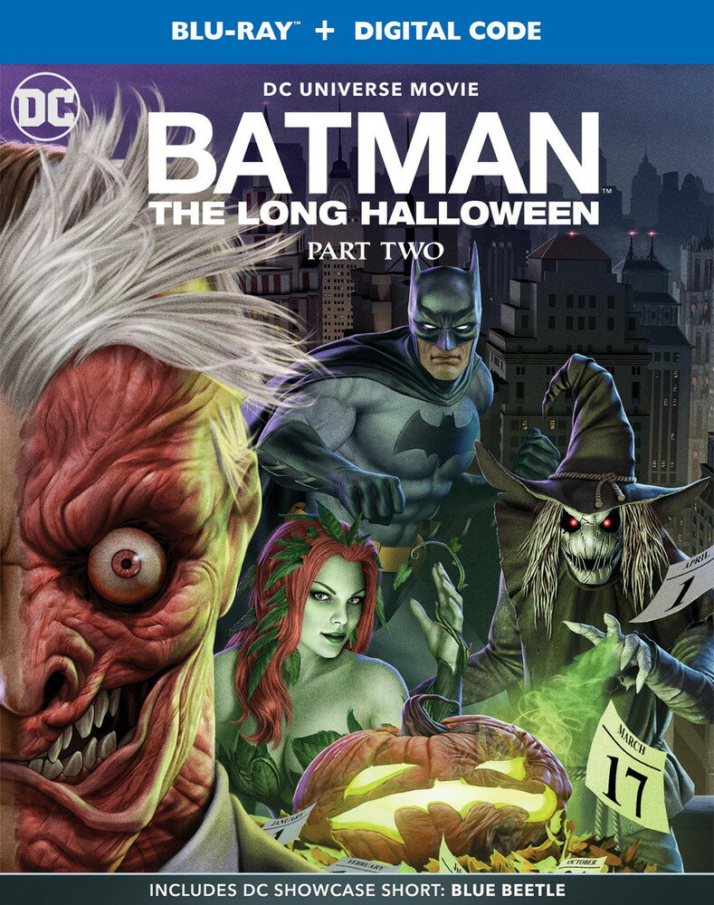 【こちらの商品はお取り寄せ商品となります。入荷の目安：1～3週間】 ※万が一、メーカーに在庫が無い場合はキャンセルとさせて頂く場合がございます。その際はご了承くださいませ。 Batman The Long Halloween Part 2 [Blu-ray] バットマン : ロング・ハロウィーン：パート2 (2021) [ US / Warner Home Video / Blu-ray ] 新品！ ※アメリカ盤ブルーレイですが、国内ブルーレイデッキで日本盤ブルーレイと同じようにご覧頂けます。 ※アメリカ盤につき日本語字幕はございません。 『ダークナイト』3部作の原案として知られる、DCの名作コミックのアニメーション化『バットマン : ロング・ハロウィーン』のパート2を収録した北米版ブルーレイ！！ 【仕様】 ■音声：英語 ■字幕：英語 ■収録時間：本編87分　