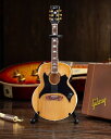 Axe Heaven - Tom Petty Antique Natural Gibson SJ-200 Wildflower Mini Guitar Replica Collectible