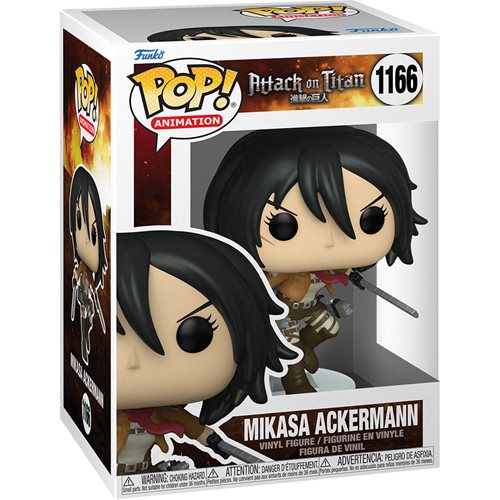 ■ FUNKO POP! ANIMATION: Attack on Titan - Mikasa Ackerman w/Swords ＜進撃の巨人＞