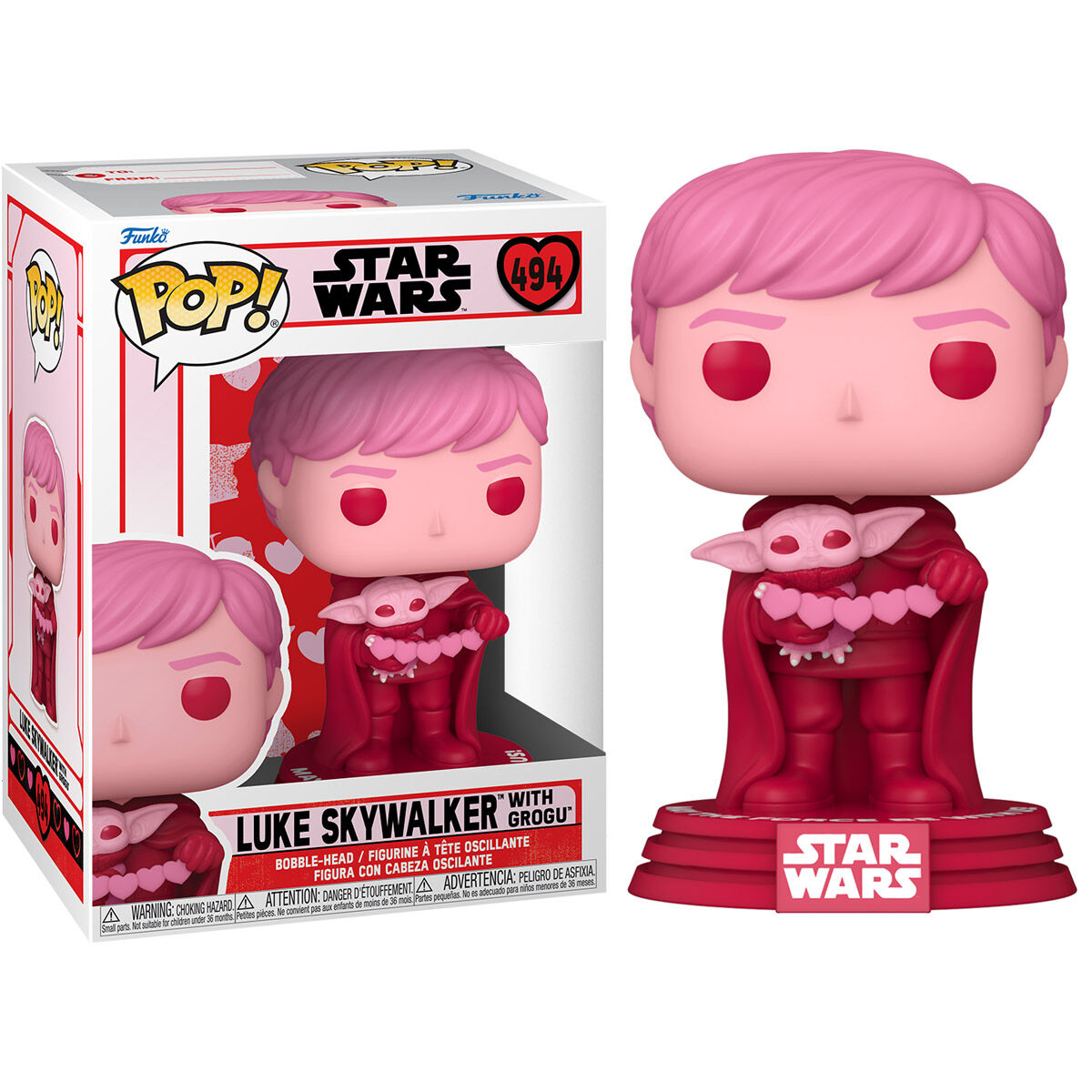 ■ FUNKO POP! STAR WARS: Valentines - Luke & Grogu＜スター・ウォーズ バレンタイン＞