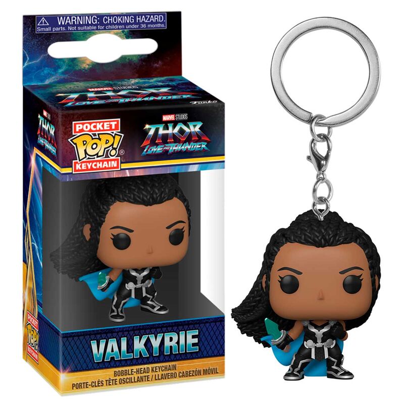 ファンコ FUNKO POP KEYCHAIN: MARVEL: Thor - Love and Thunder - Valkyrie ＜ソー:ラブ アンド サンダー＞