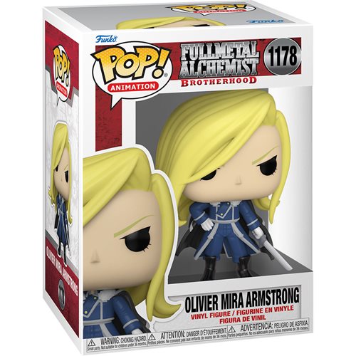  FUNKO POP! ANIMATION: Full Metal Alchemist: Brotherhood- Olivier Armstrong w/Sword ＜鋼の錬金術師＞