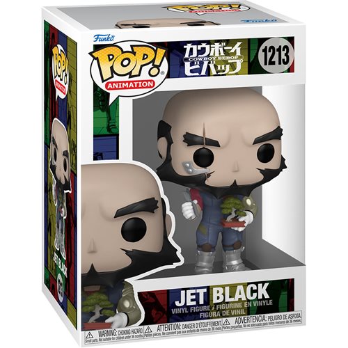 [t@R] FUNKO POP! ANIMATION: Cowboy Bebop- Jet Black w/Bonsai JE{[Crobv