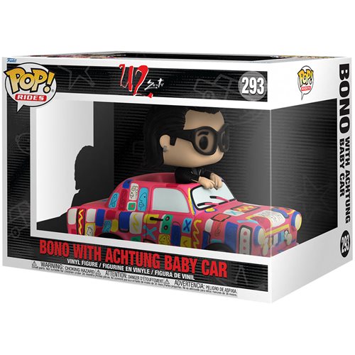 ■ ファンコ FUNKO POP RIDE Superdeluxe: U2 - Bono with Achtung Baby Car ＜ボノ＞