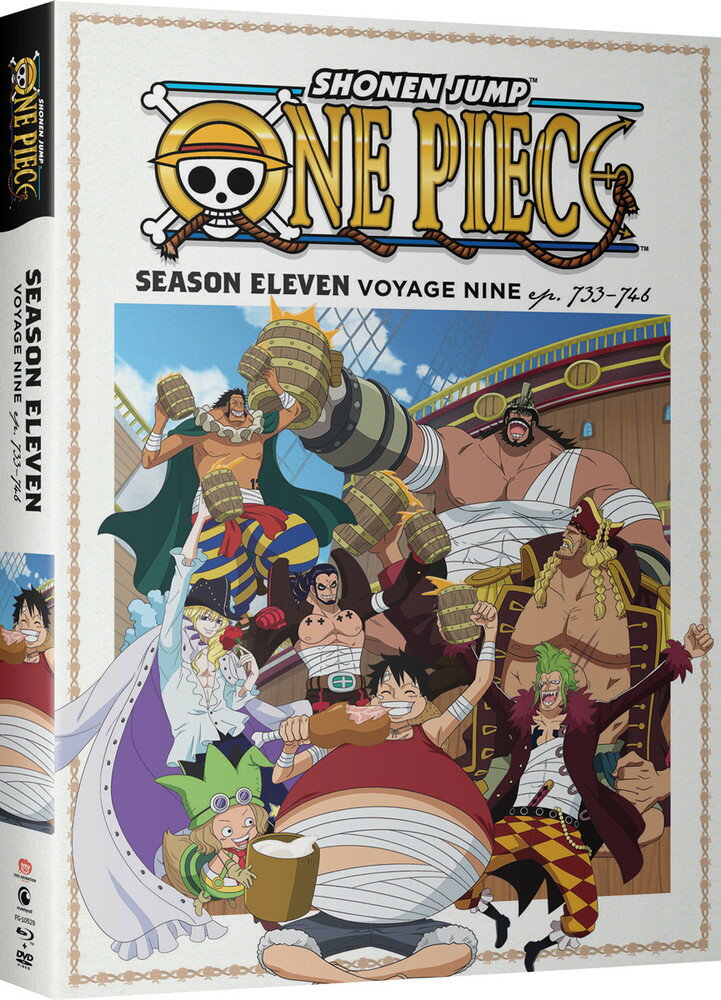 新品北米版Blu-ray！【ワンピース】第733話〜第746話 ＜Season 11 Voyage 9＞