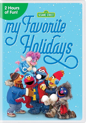 北米版DVD！【セサミ・ストリート】 Sesame Street: My Favorite Holidays! クリスマス