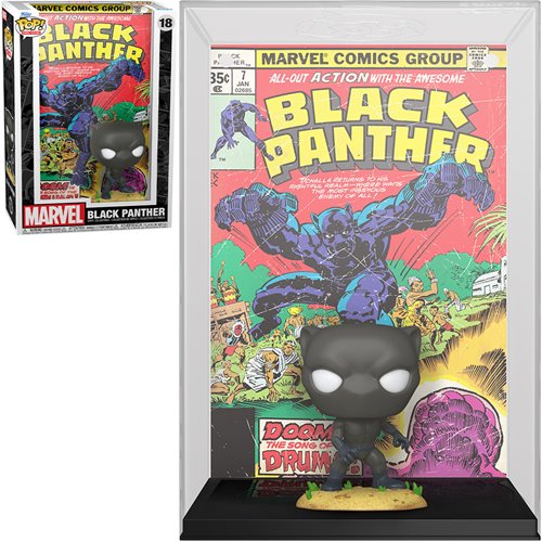 SALE [ファンコ] FUNKO POP! COMIC COVER: Marvel- Black Panther ＜ブラックパンサー＞