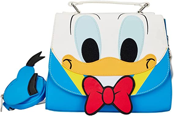 ラウンジフライ ディズニー：ドナルドダック コスプレ クロスボディバッグ　LOUNGEFLY DISNEY: DONALD DUCK COSPLAY CROSS BODY BAGのサムネイル