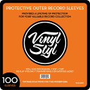 Vinyl Styl Protective Outer Record Sleeves - 7インチ 100 Pack<7''レコードポリスリーヴ(7インチ保護袋...