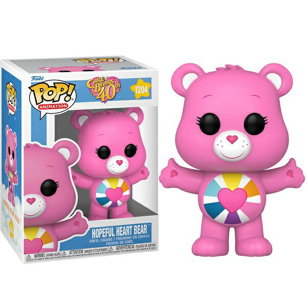 ■ ファンコ FUNKO POP ANIMATION: Care Bears 40th Anniversary- Hopeful Heart Bear＜ケアベア＞