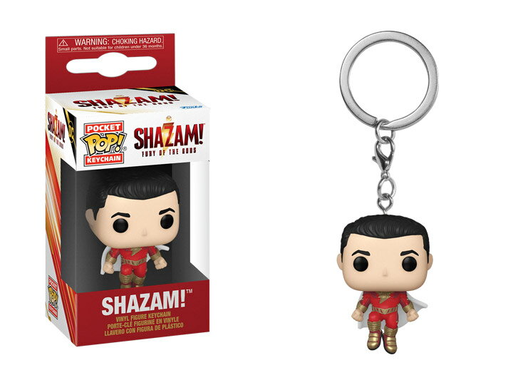 [ファンコ] FUNKO POP! KEYCHAIN: Shazam! Fury of the Gods - Shazam ＜シャザム!〜神々の怒り〜＞