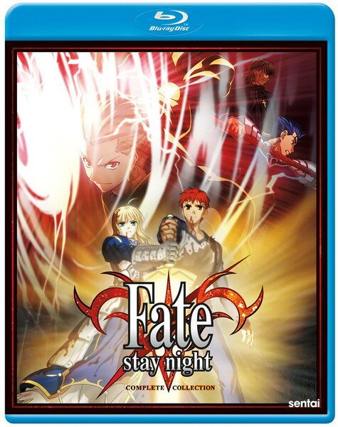 【こちらの商品はお取り寄せ商品となります。入荷の目安：1～3週間】 ※万が一、メーカーに在庫が無い場合はキャンセルとさせて頂く場合がございます。その際はご了承くださいませ。 Fate/Stay Night [Blu-ray] Fate/Stay Night 全24話 [ US / SENTAI FILMWORKS / Blu-ray ] 新品！ ※こちらの商品はブルーレイデッキの国コードが日本に固定されているデッキではご覧いただけません。 ・設定が変更できる場合は国コードをアメリカ（日本以外）にしてご覧ください。 ・商品ご購入の前にお持ちのデッキが国コードをアメリカ等に変更できるかどうかご確認ください。 ※PS4でご覧頂く場合は問題ございません。 ※日本盤と同じように日本語音声でご覧頂けます。 原作PCゲームに始まり、様々なメディアに展開していまだ大人気を誇る 『Fate/Stay Night』の全24話を収録した北米版ブルーレイ！！ 【仕様】 ■音声：日本語 ■字幕：英語 ■収録時間：本編600分 【Special Features】 ・Clean Opening Animation and Clean Closing Animation　