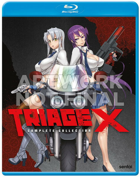 新品北米版Blu-ray！【トリアージX】全10話＋OVA