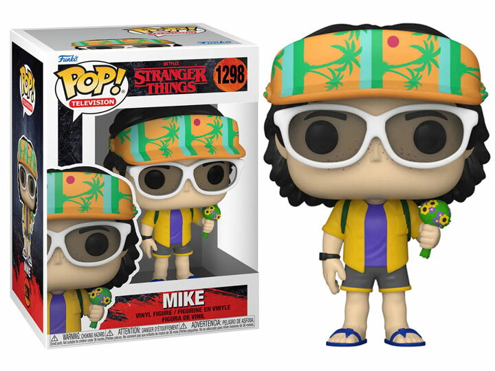 ■SALE！[ファンコ] FUNKO POP! TELEVISION: Stranger Things Season 4 - Mike with Sunglasses ＜ストレンジャー・シングス 未知の世界＞