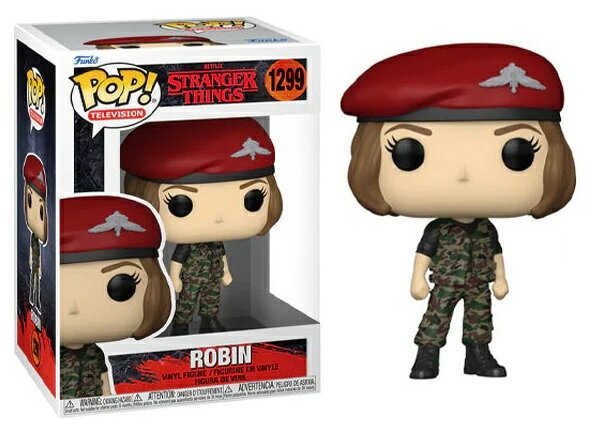 ■SALE！ ファンコ FUNKO POP TELEVISION: Stranger Things Season 4 - Robin in Hunter Outfit ＜ストレンジャー シングス 未知の世界＞