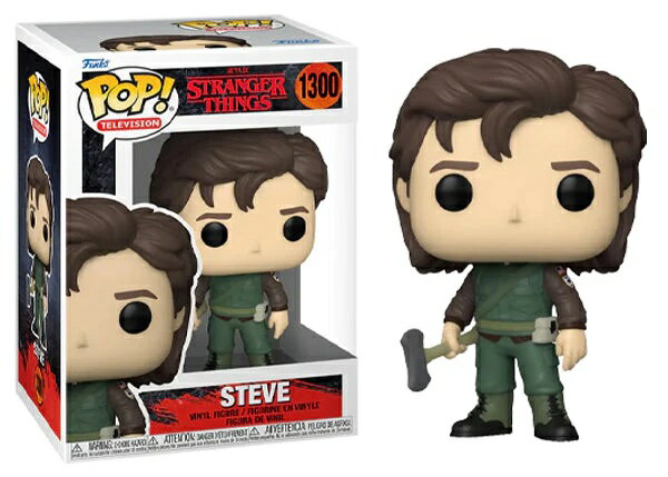 ■ FUNKO POP! TELEVISION: Stranger Things Season 4 - Steve in Hunter Outfit ＜ストレンジャー・シングス 未知の世界＞