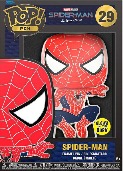 [ファンコ] FUNKO POP! PINS: Marvel Spider-Man No Way Spiderman＜スパイダーマン:ノー・ウェイ・ホーム＞＜高さ約10cm＞