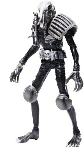 Hiya Toys - Judge Dredd - Black & White Judge Mortis Px 1/18 Mini Action Figure＜ジャッジ・ドレッド＞（約11cm）
